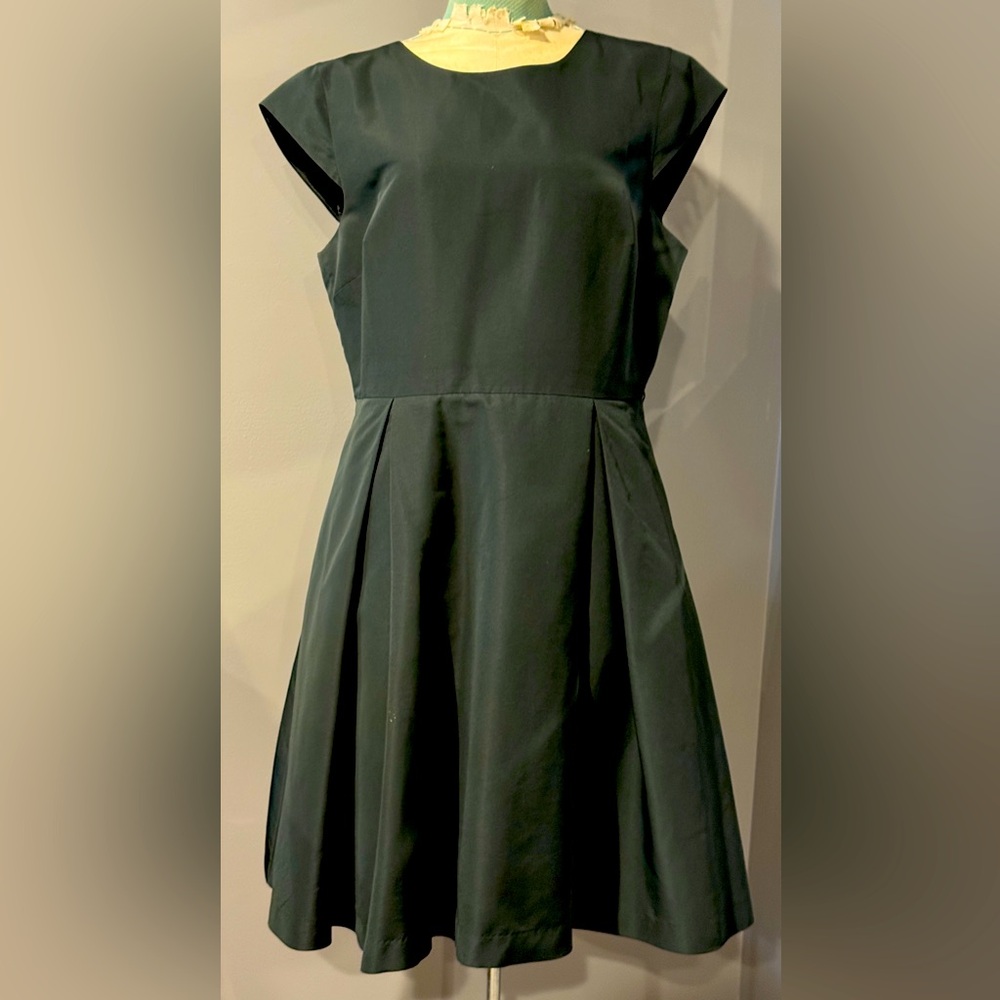 Ted Baker Dark Green Women's Aline dress UK 5